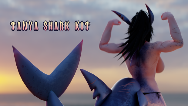3Dモデル｜サメキット Shark Kit