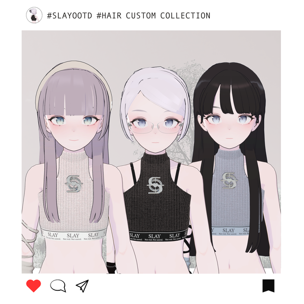 Hair custom collection Vol. 2.0 for Lapwing