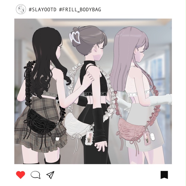 SLAY Frill Bodybag