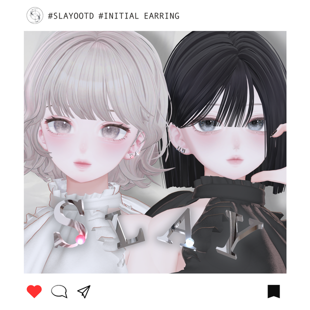 Initial Earring