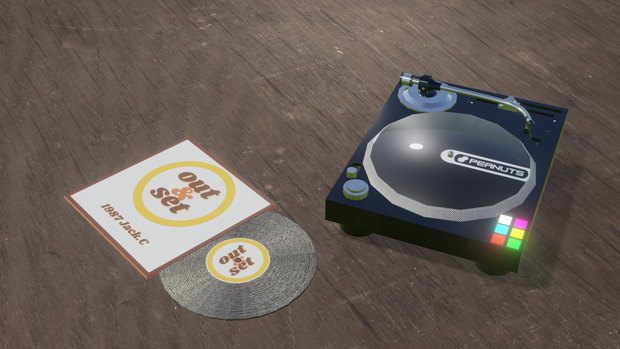 DJセット ターンテーブル　レコード