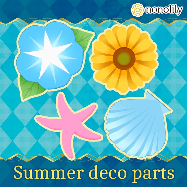 Summer Deco Parts Nonolily Booth
