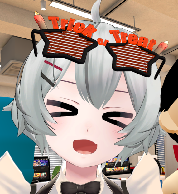 【無料】ハロウィン用パリピサングラス
