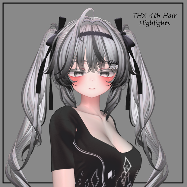 THX 4th Hair Texture Mask for Highlights