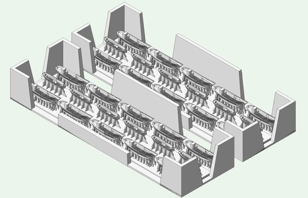 1/700　日本陸軍　大発動艇・小発動艇セット