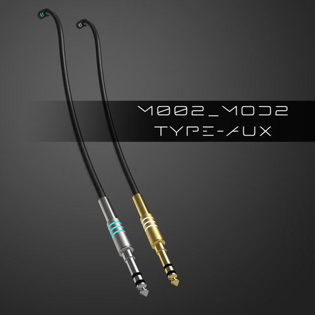 メカ尻尾:TRSフォンタイプ M002_mod3 (発光色変更可)
