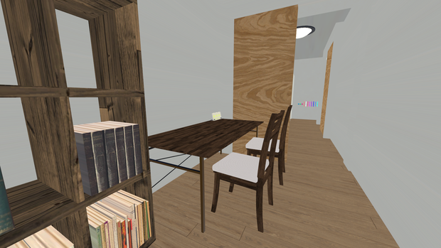 【無料】VRChatワールド「My Home」.fbx
