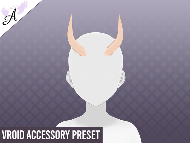  【VRoid】Horns - Model A01