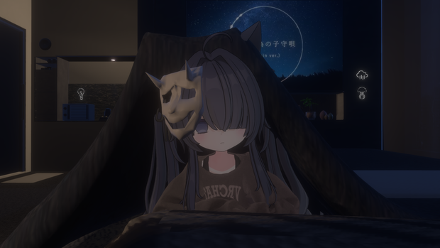 ローポリ般若