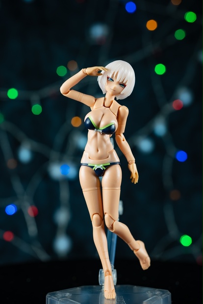 muscuto MGM-64 AMATERASU POWER UP suits set Susanowo body メガミ