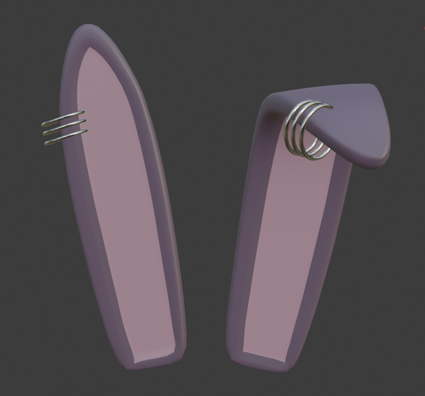 Easter Bunny Ears - FBX - Commercial use - *2022* FREE