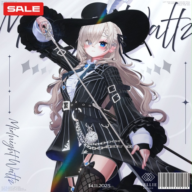 🔴SALE⚔️【VRC 衣装】Midnight Waltz - Secret - VELLIE - BOOTH