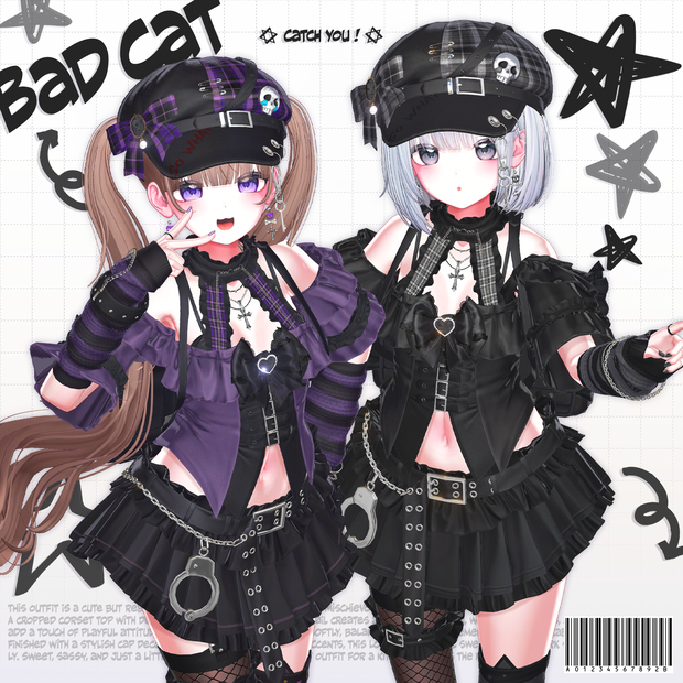 🐈‍⬛【VRC 衣装】Bad Cat - Kitch