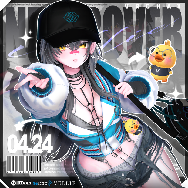 🐤【VRC 衣装】NEVER OVER - Glitch