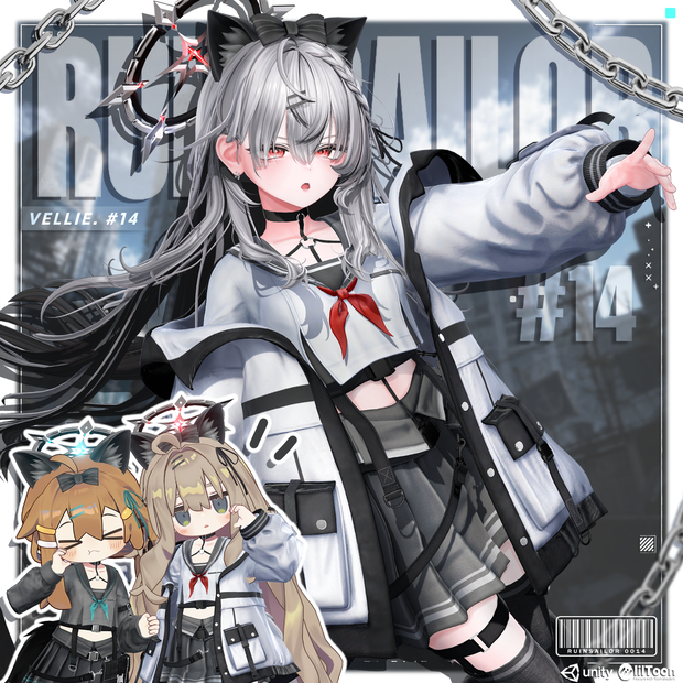 🏢【VRC 衣装】 RUIN SAILOR - DISTRICT