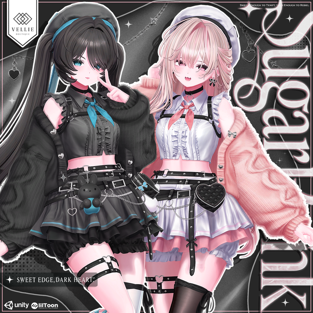 🍭【VRC 衣装】 Sugar Punk - SWEET