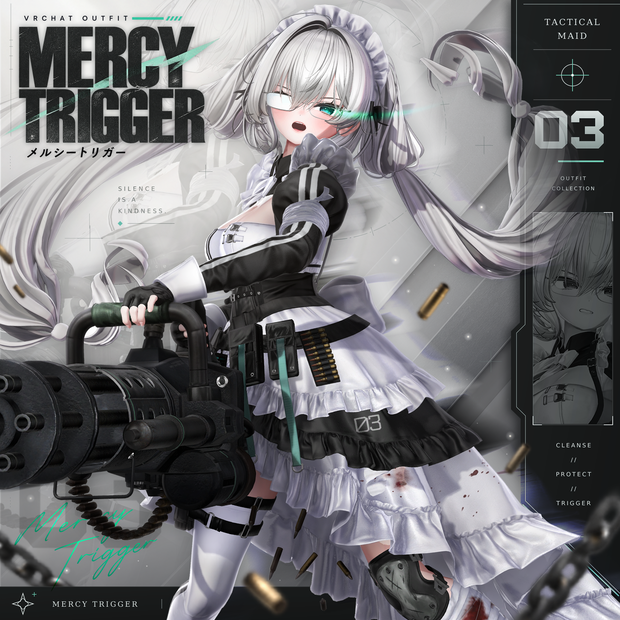🔴On Sale🔲【VRC 衣装】 Mercy Trigger - Combat