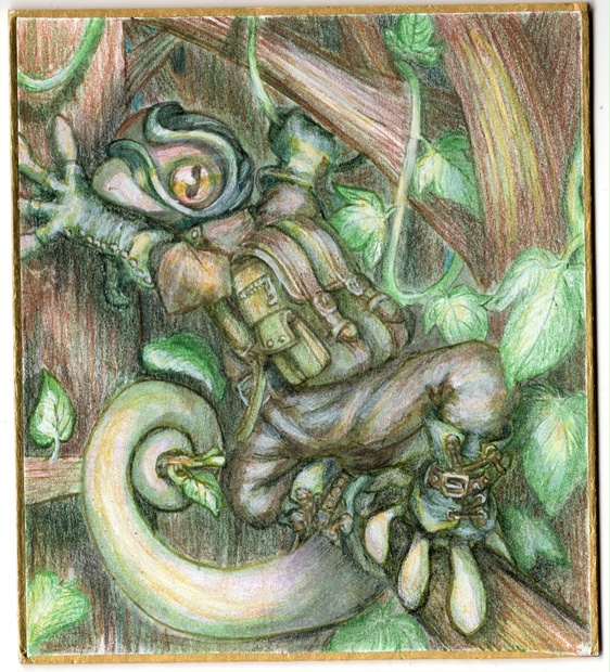 イラスト原画 ヤモリさん Tmm Zrm Booth