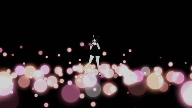 Free floor shimmer particles