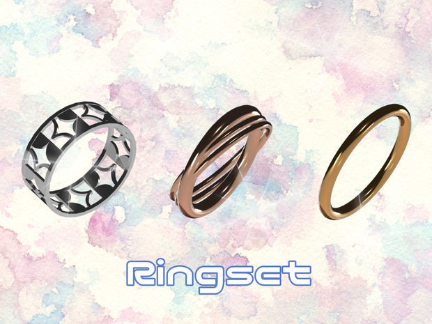 【VRChat向け】Ring3set