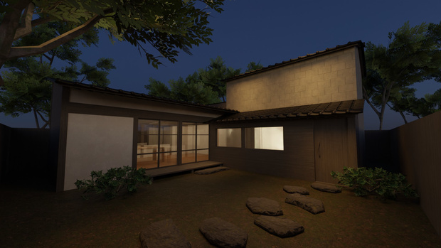 【VRChat】蔵のあるリノベーション古民家 / A Japanese house with a warehouse