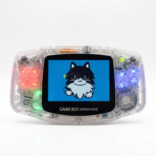 Game Boy Advance ボタンLED発光 MODキット