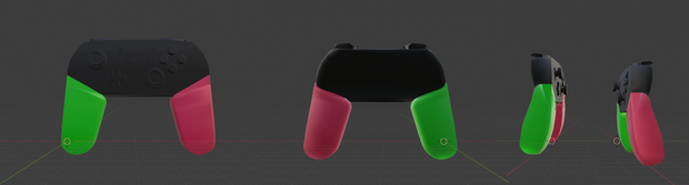 コントローラー　３Dモデル（.stl .obj .mtl)形式