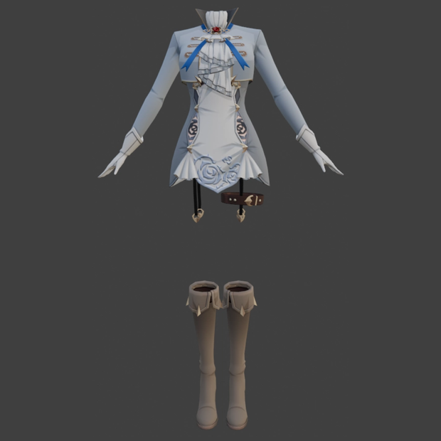 【3D衣装モデル】set6