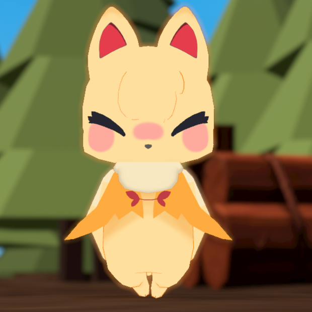 VRM おきつねちゃん　cluster対応