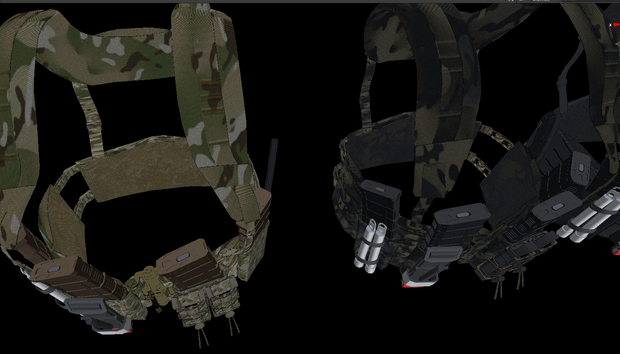 【VRCHAT想定】セレスティア対応チェストリグ