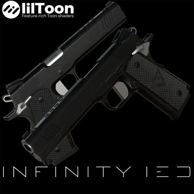 2000人フォロワー記念品【VRChat想定】INFINITY IED ピストル