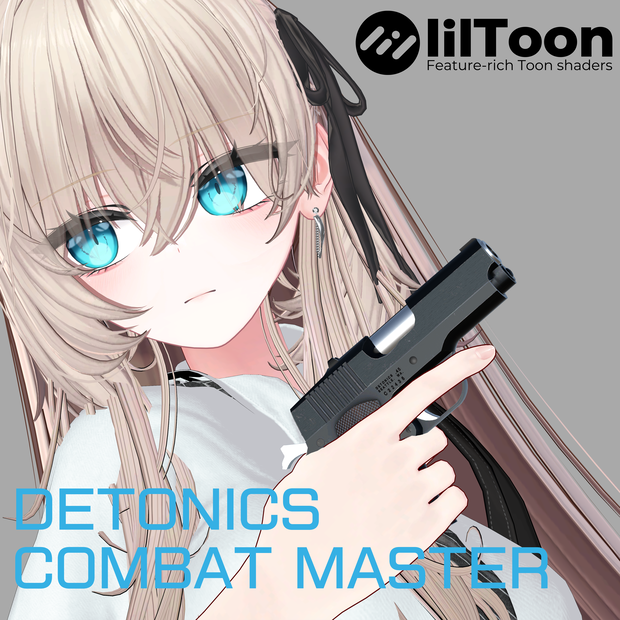【VRCHAT想定】DETONICS COMBAT MASTER  ピストル