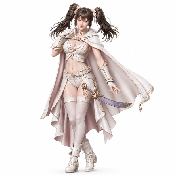 オリジナル3Dプリントモデル「盗賊（ローグ）」