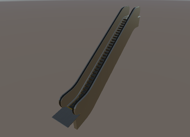 ローポリエスカレーター low poly escalator