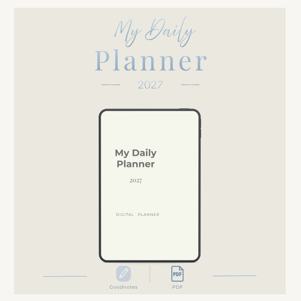 MY Daily Planner 2027　デジタルプランナー