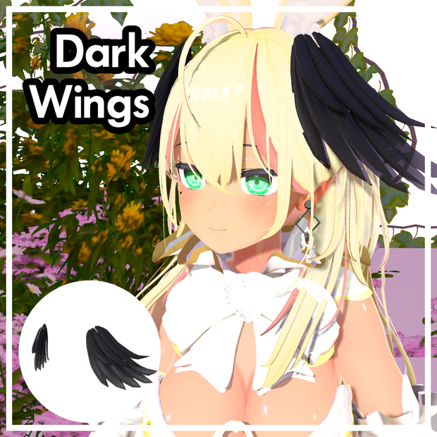 【アクセサリー】Dark Wings໒꒱