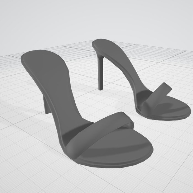 3d　靴　ハイヒール