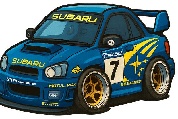 スバル風No.6再構築オリジナルラリーカー