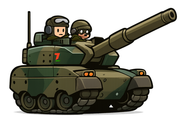 アーミー風No.3再構築オリジナル戦車