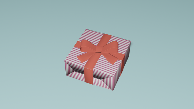 【３D】プレゼント箱