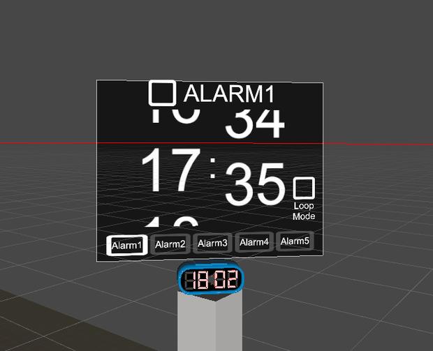 VRChat Prefabs - Udon Alarm Clock