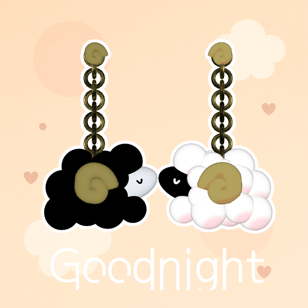 【VRChat想定アクセサリー】Goodnight