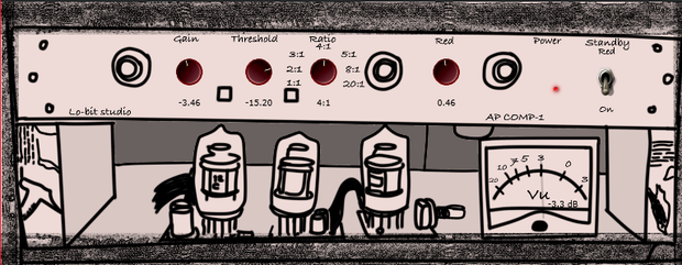 AP COMP1 - Analog compressor plugin (VST3)