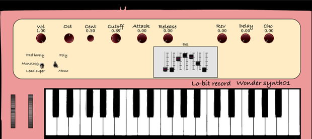 (VST) Wonder synth01 - VST synth plugin