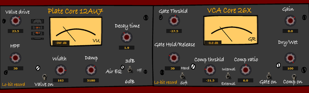 Plate core 12AU7 VCA core 26x(VST3) - GatedReverb processor