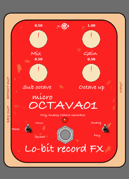 micro Octava01 - Analog modeling Octavar(VST3)