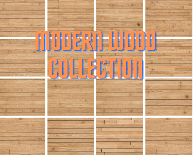 Modern Wood Collection Vol.1 - Natural Wood (High-Res Textures)