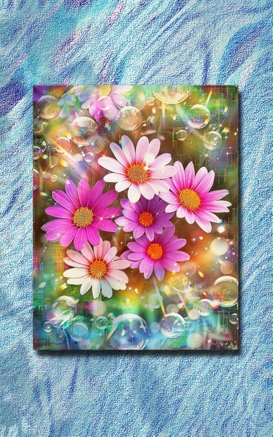 絵画 REVERIE 2 a-2260 天上の庭園 Celestial Reverie キャンバスアート - F6