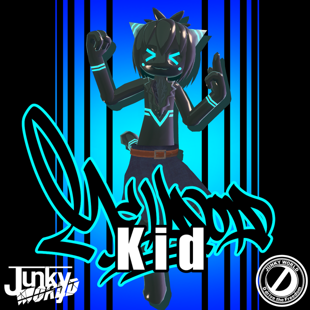 【3Dモデル】メラノイド・キッド(Melanoid_Kid)