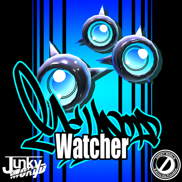 【3Dモデル】メラノイド・ウォッチャー(Melanoid_Watcher)